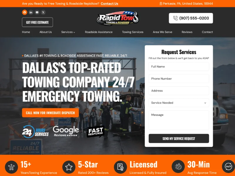 Rapid Tow Towing & Roadside Service