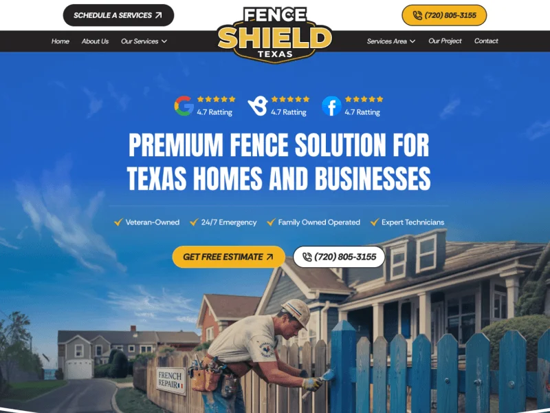 Fence Shield Repair Service 