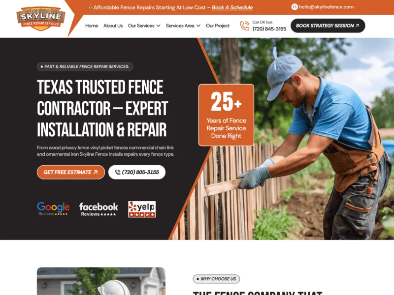 Skyline Fence Repair Service