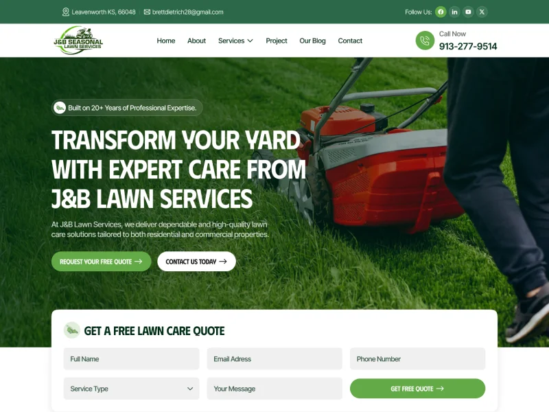 J&B Seasonal lawn Services